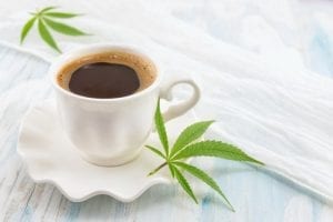 image of cbd coffee