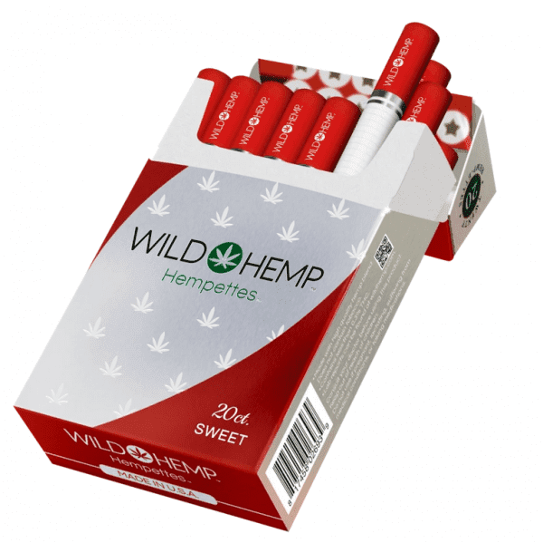 A pack of Wild Hemp Sweet Hempettes Pre-Rolled CBD Smokes