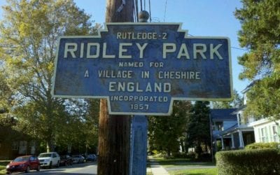 ridley park sign