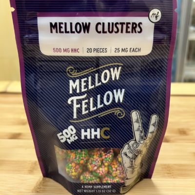 mellow fellow mellow clusters HHC 500mg - front