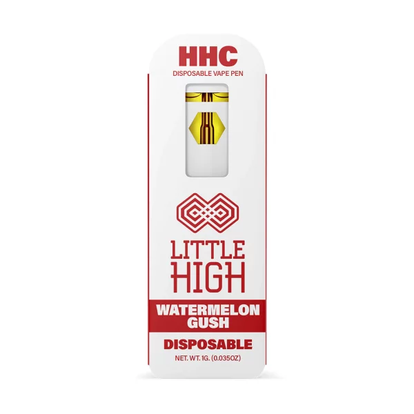 little high hhc 1g disposable vape - watermelon gush