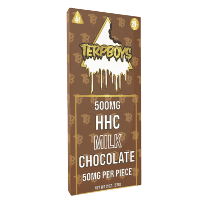 Terpboys hhc 500mg milk chocolate bar